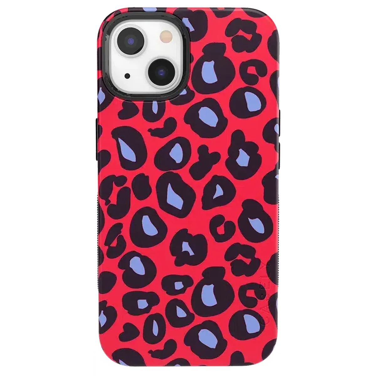 Into the Wild | Red & Blue Leopard Print Case