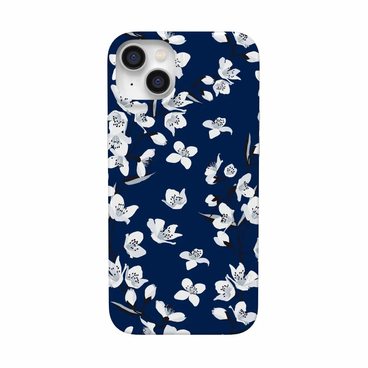 Floral Forest | Navy Cherry Blossom Floral Case