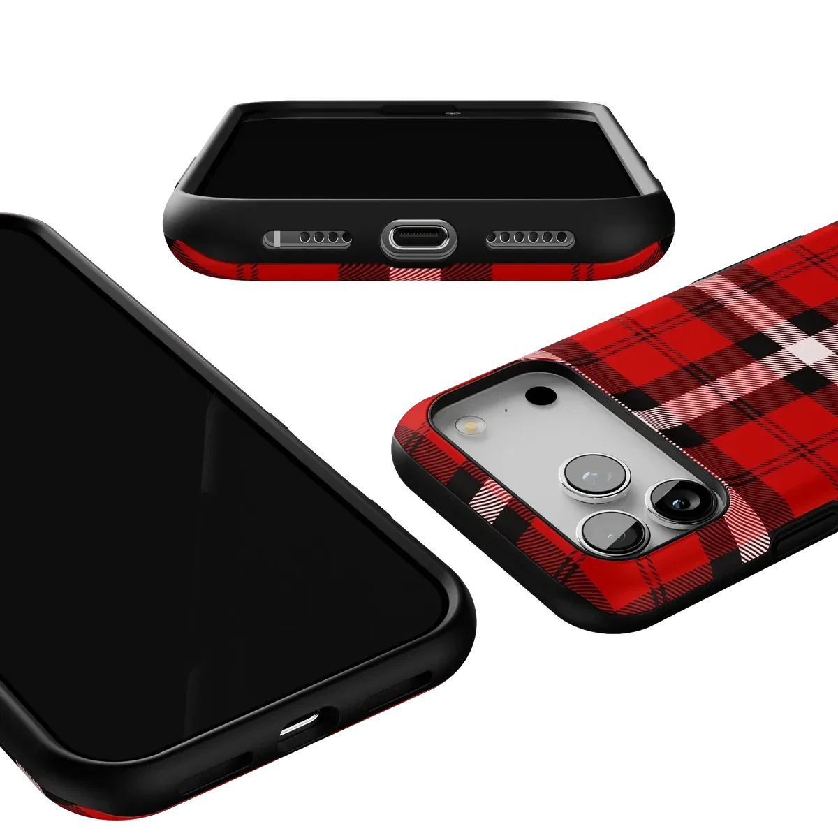 As if! | Red Plaid Case