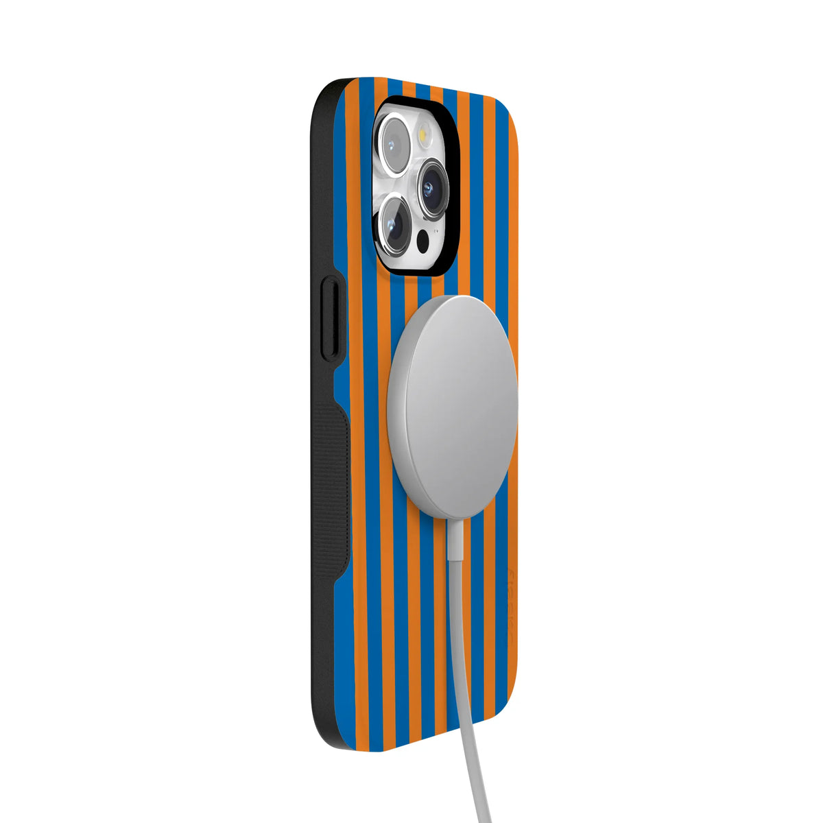 Go New York | Blue & Orange Stripes Case