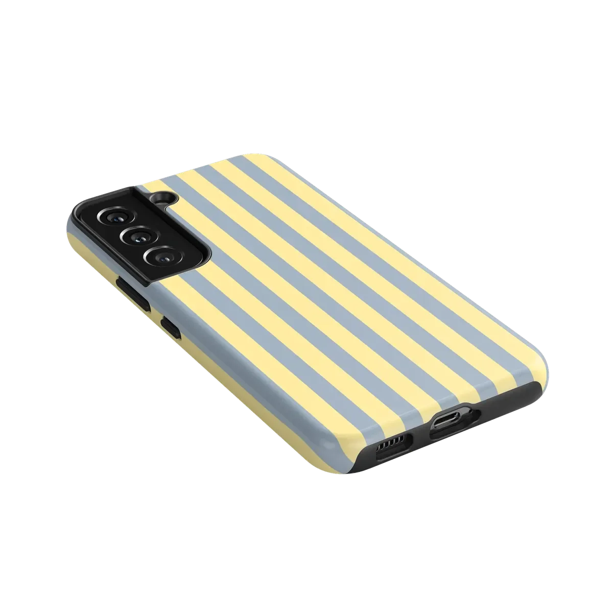 Coastline Stripes | Blue & Yellow Case