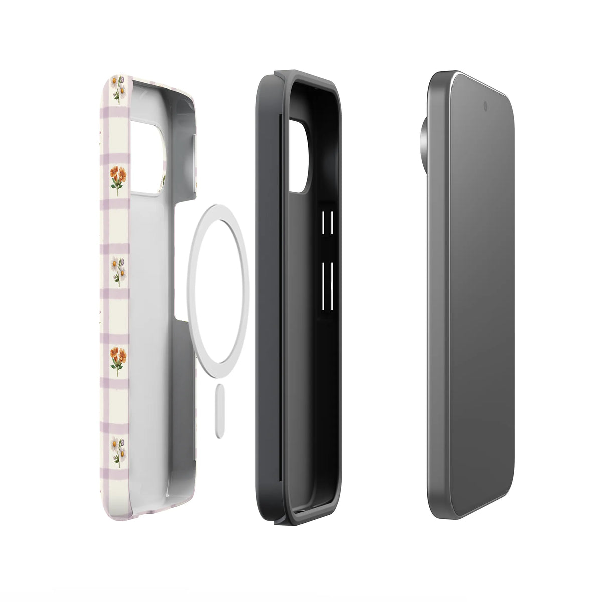 Meadow Check | Floral Gingham Case