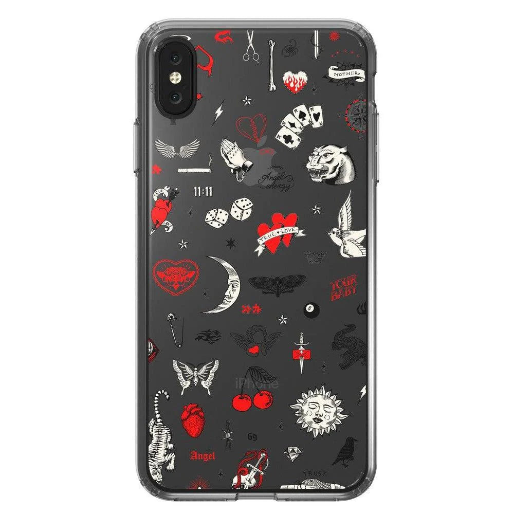 Not a Phase | Clear Flash Tattoo Case