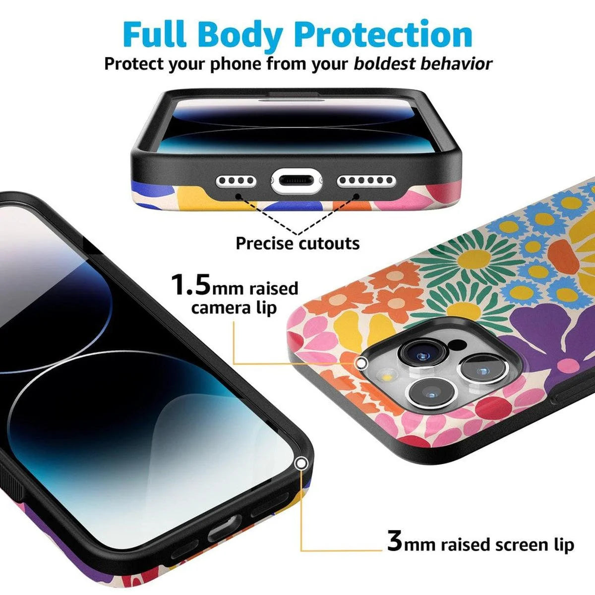 Flower Patch | Multi-Color Floral Case