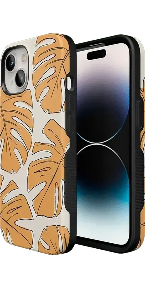 Island Time | Tropical Leaves Floral Case