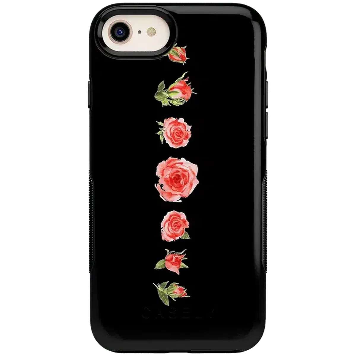 Accept the Rose | Blooming Red Rose Floral Case