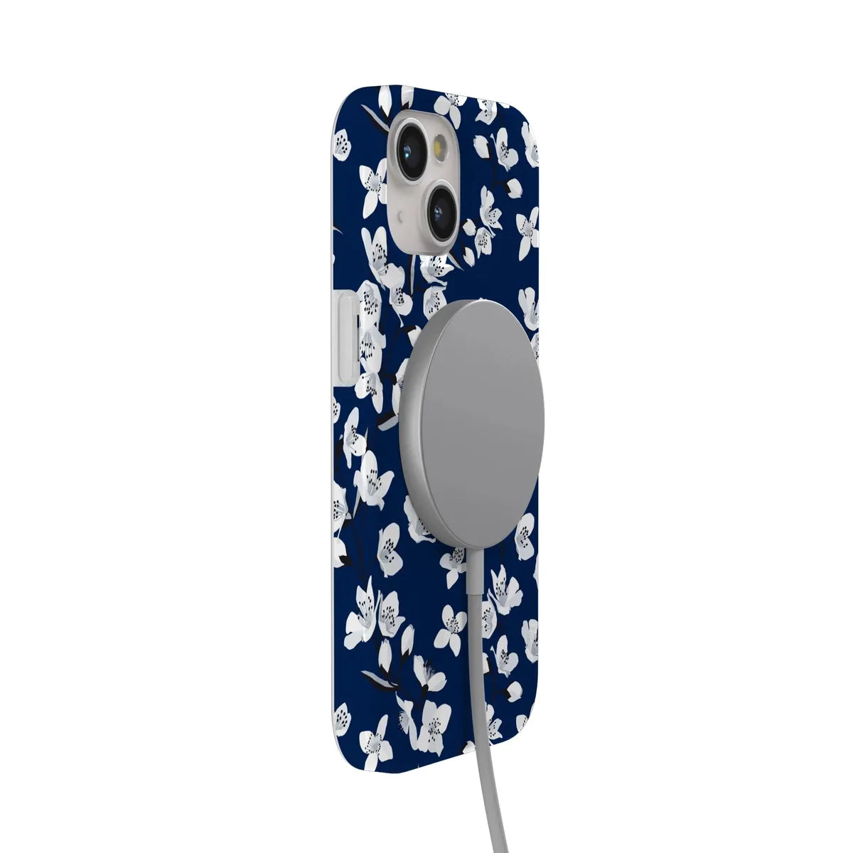 Floral Forest | Navy Cherry Blossom Floral Case