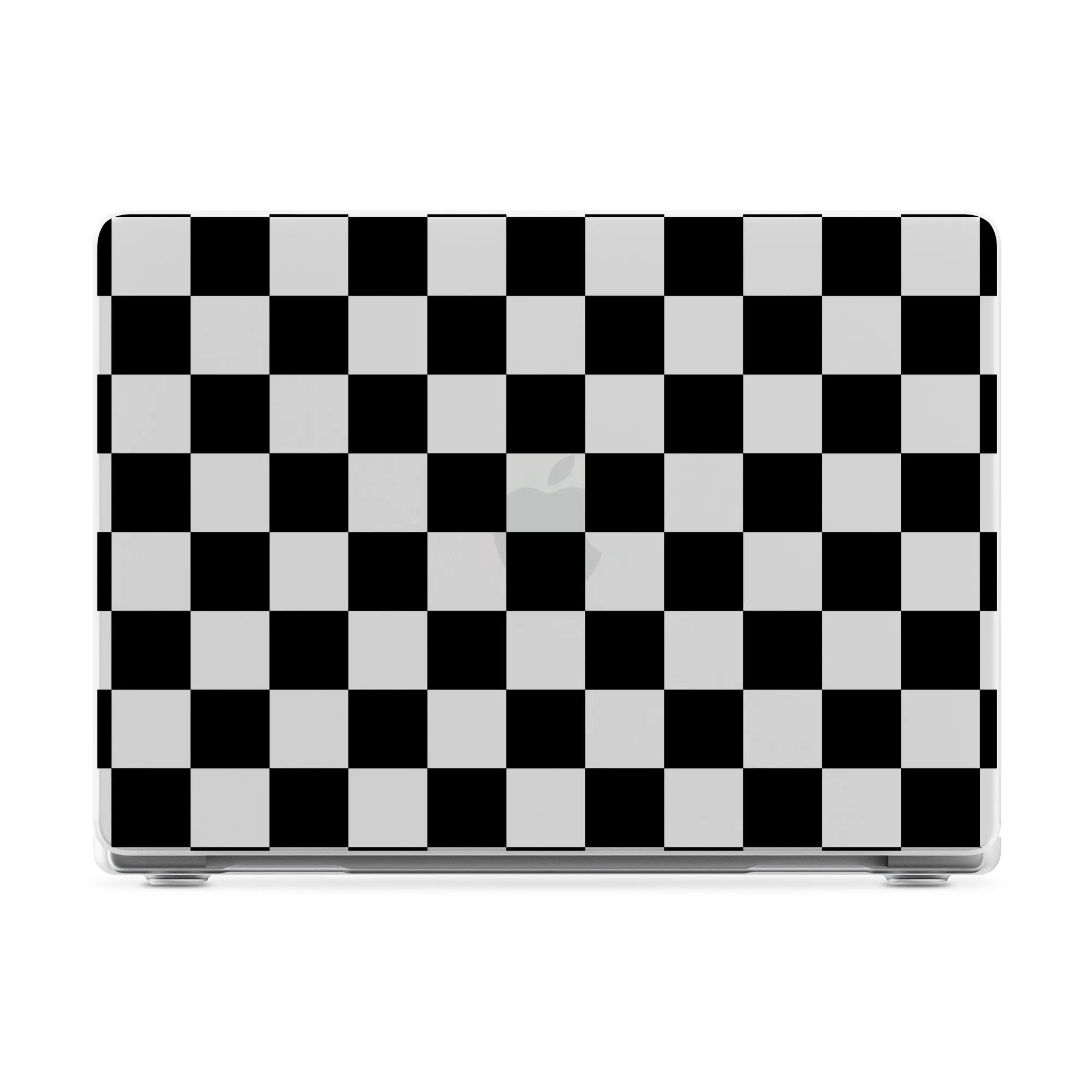 Fit Check | Black Checkerboard Laptop Shell