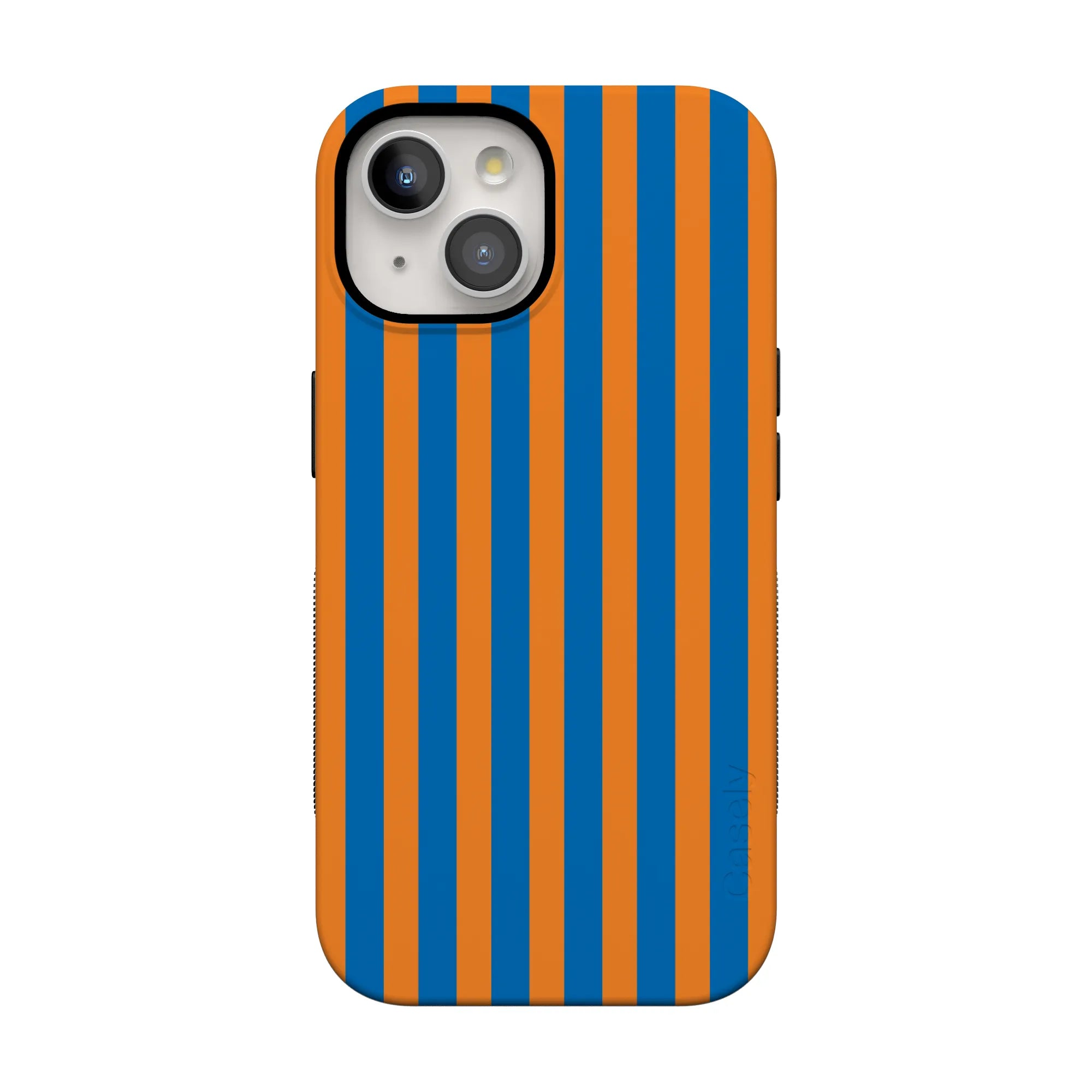 Go New York | Blue & Orange Stripes Case