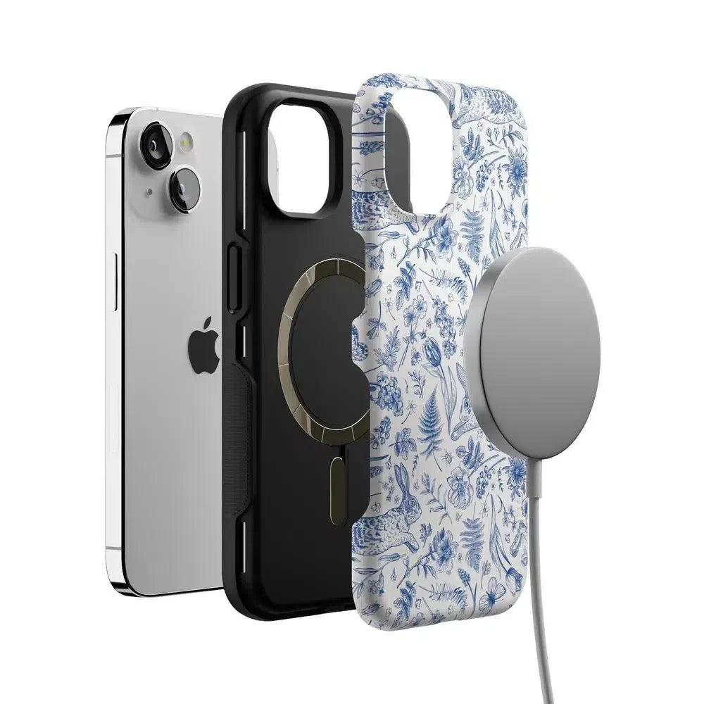 Hop & Bloom | Bunny Toile Case