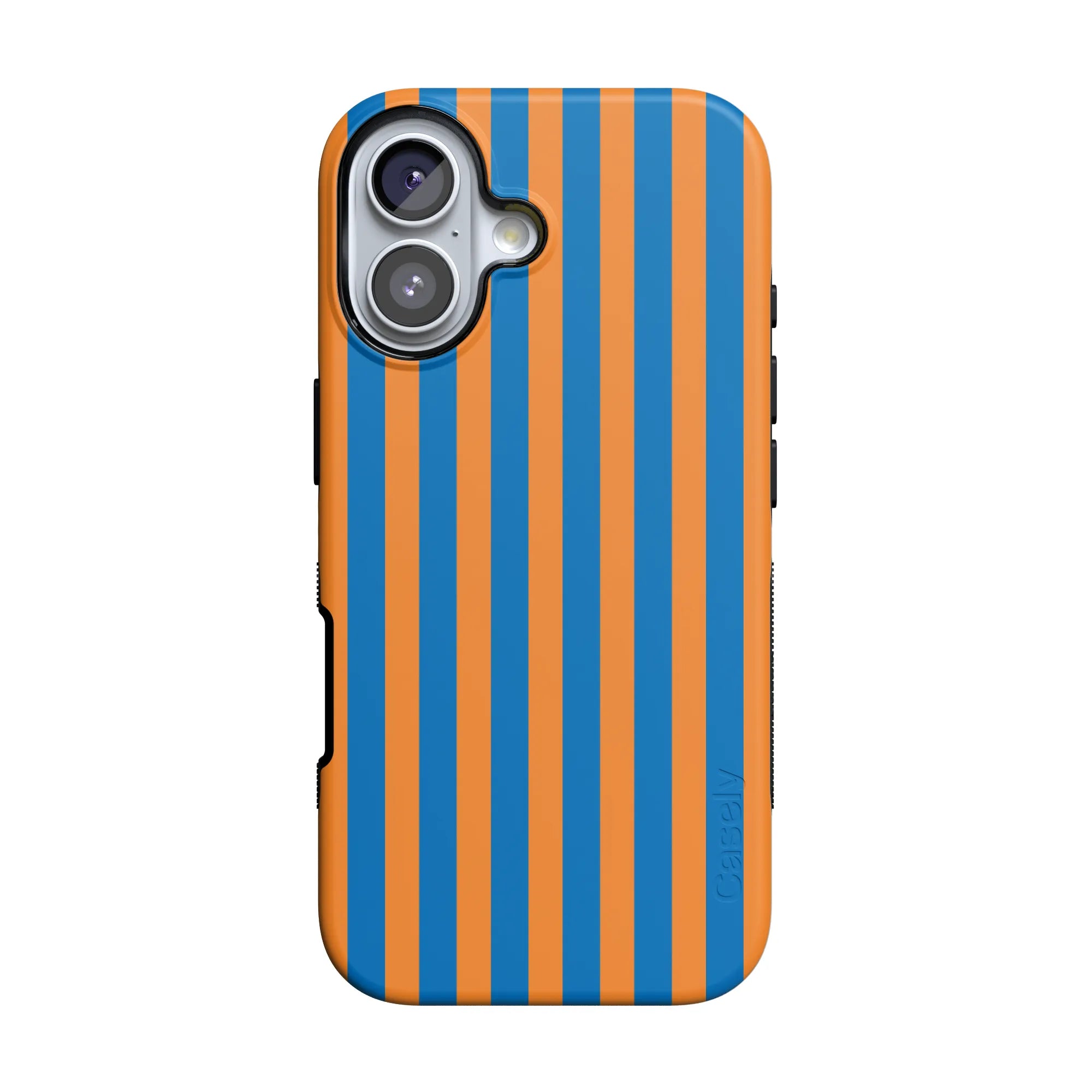 Go New York | Blue & Orange Stripes Case