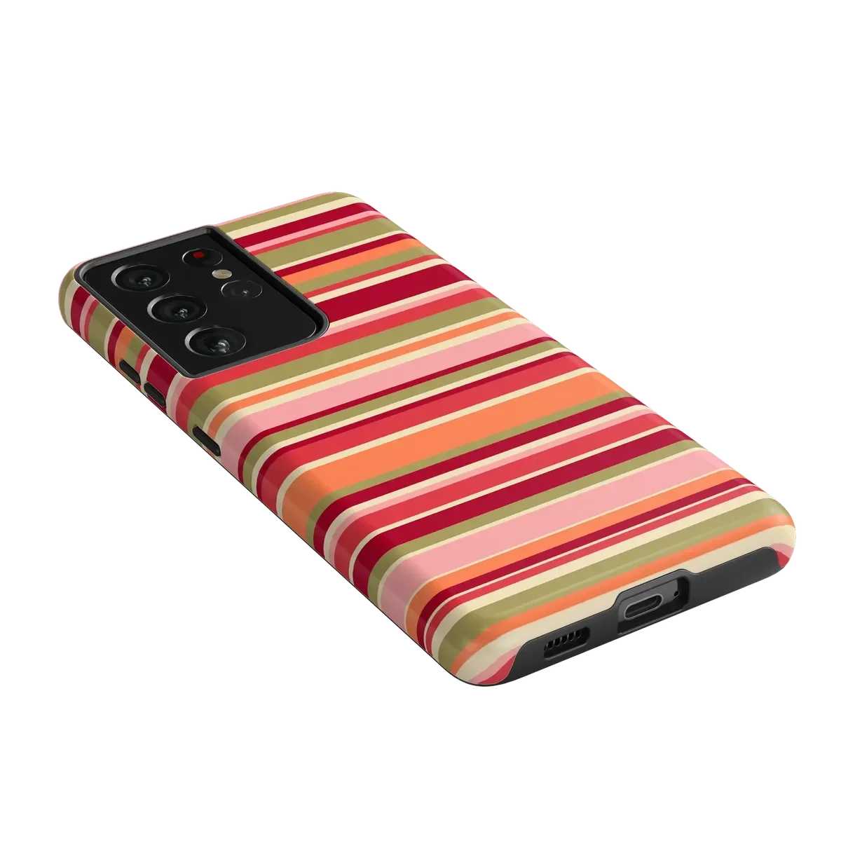 Citrus Stripes | Poolside Print Case