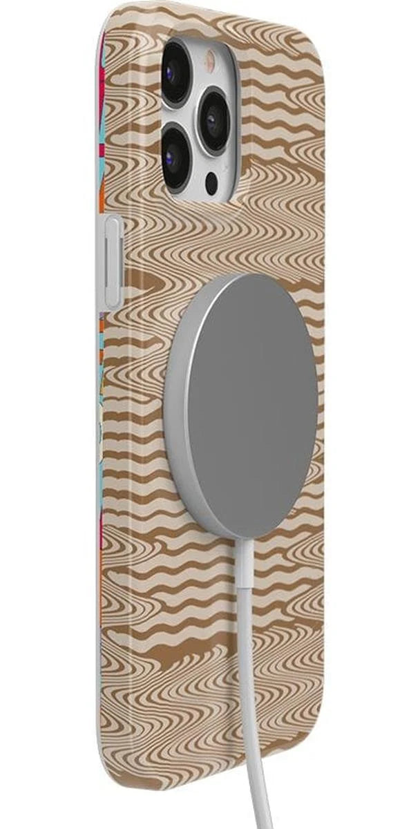 Mocha Ripple | Brown Waves Case