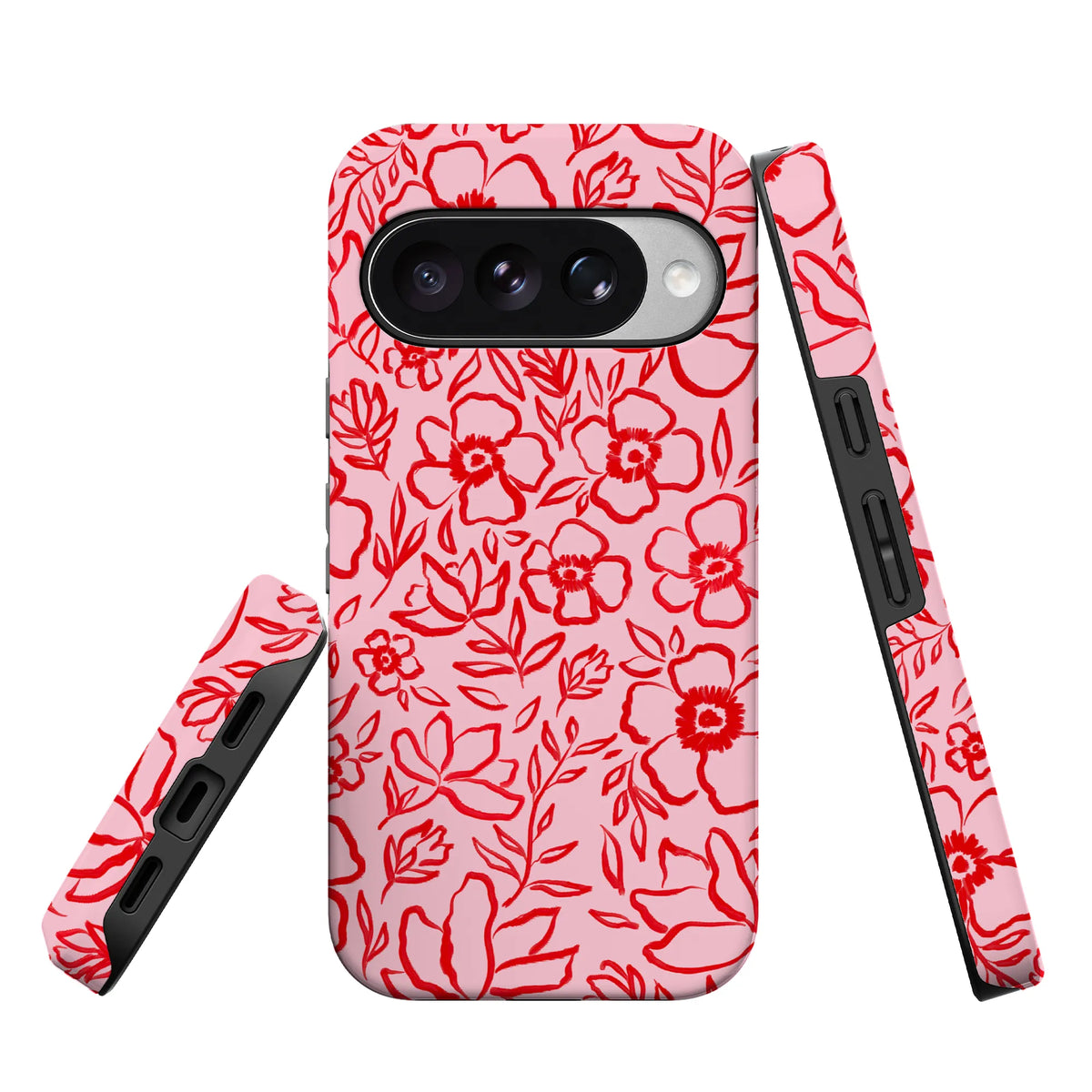 Blush Garden | Floral Doodle Case