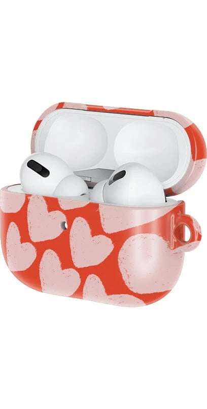 Love You More | Heart Doodle AirPods Case