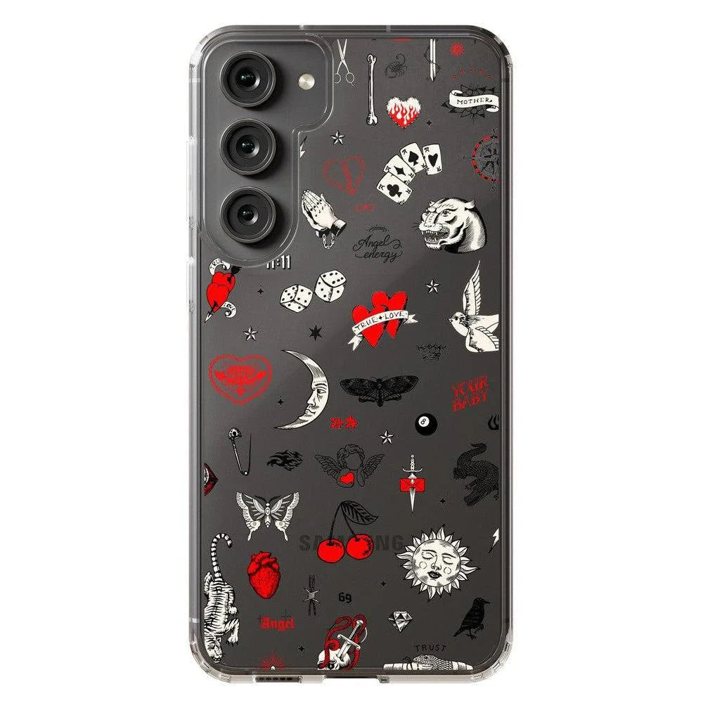 Not a Phase | Clear Flash Tattoo Case