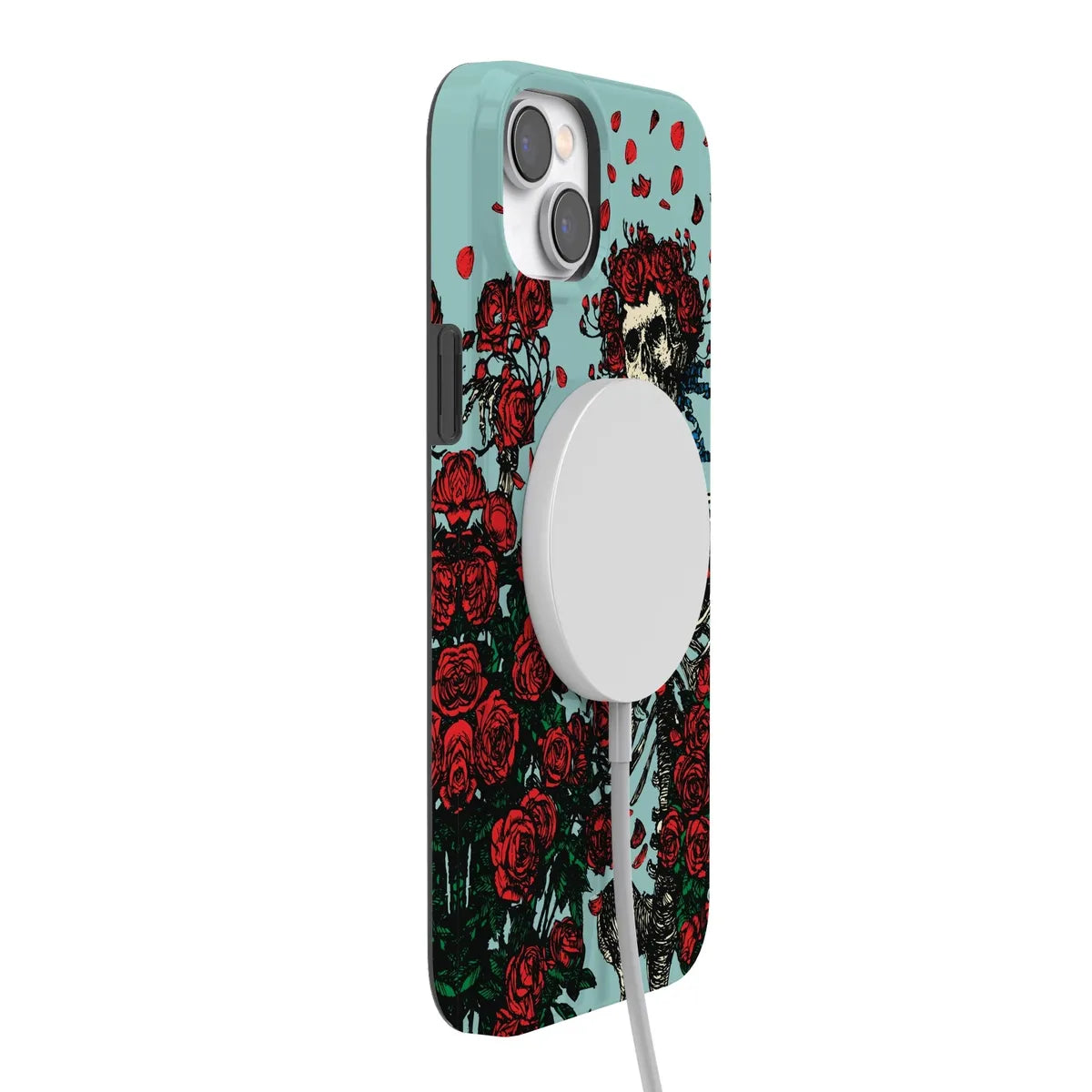 Forever Grateful | Grateful Dead Skeleton Floral Case