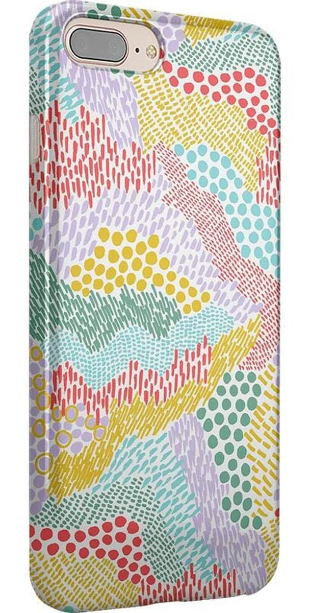 Color Me Happy | Pattern Colorblock Case