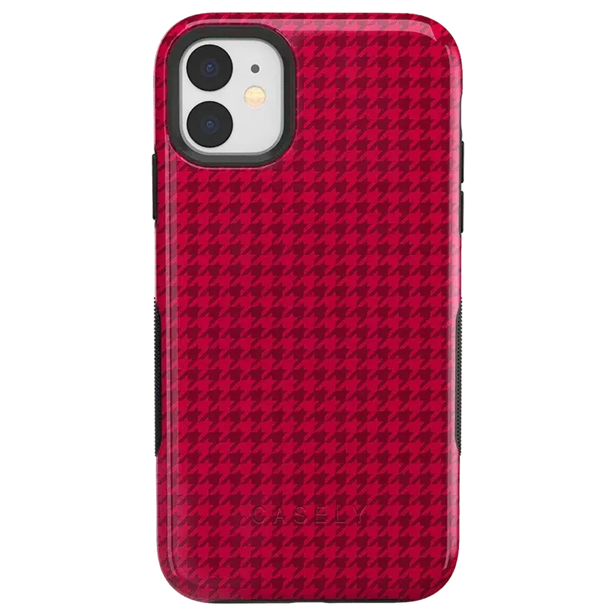 Best Dressed | Red Houndstooth Case