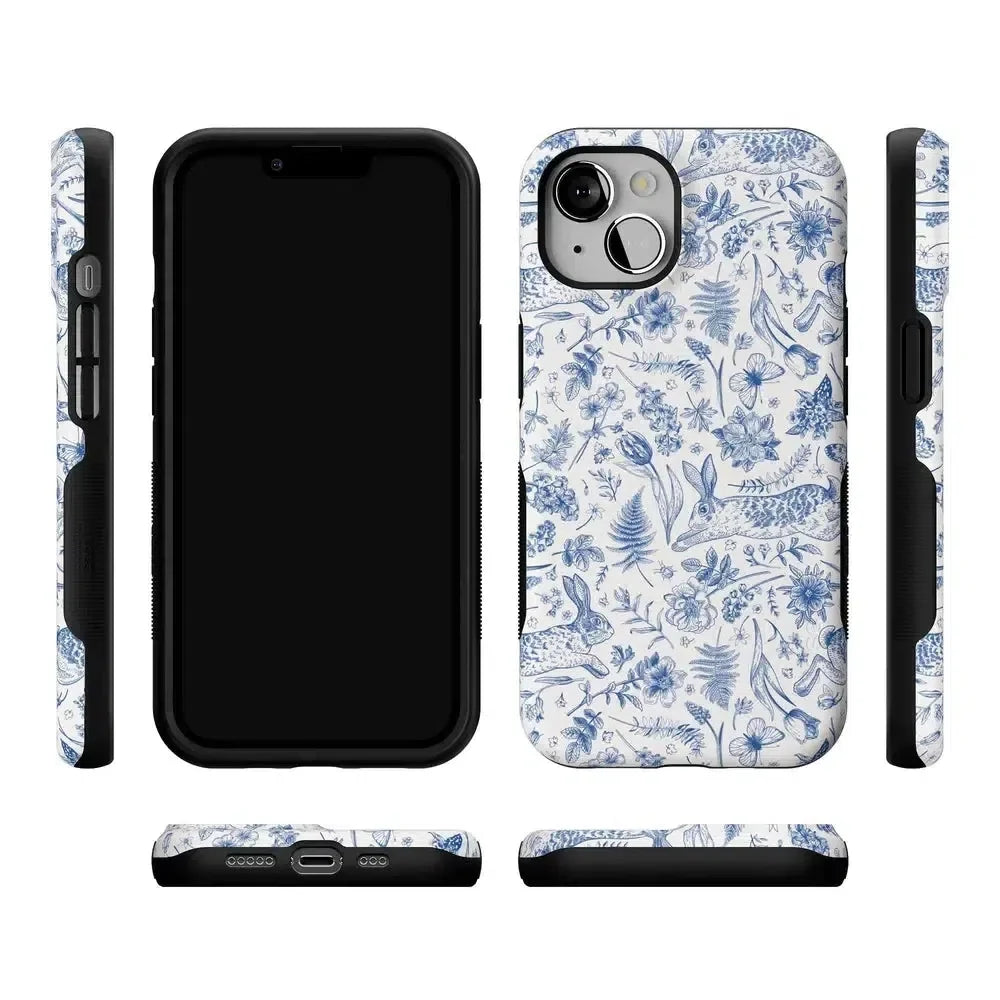 Hop & Bloom | Bunny Toile Case