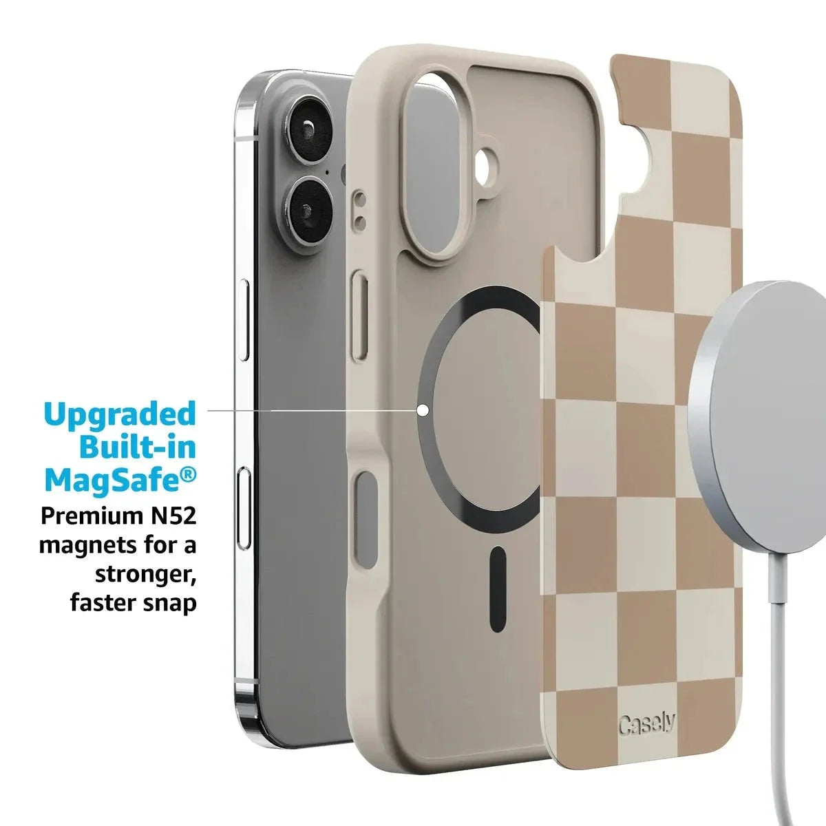 Fit Check | Neutral Checkerboard Case
