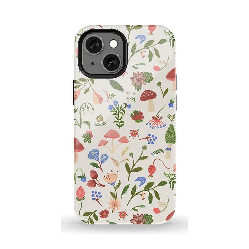 Garden Party | Mushroom Floral Case