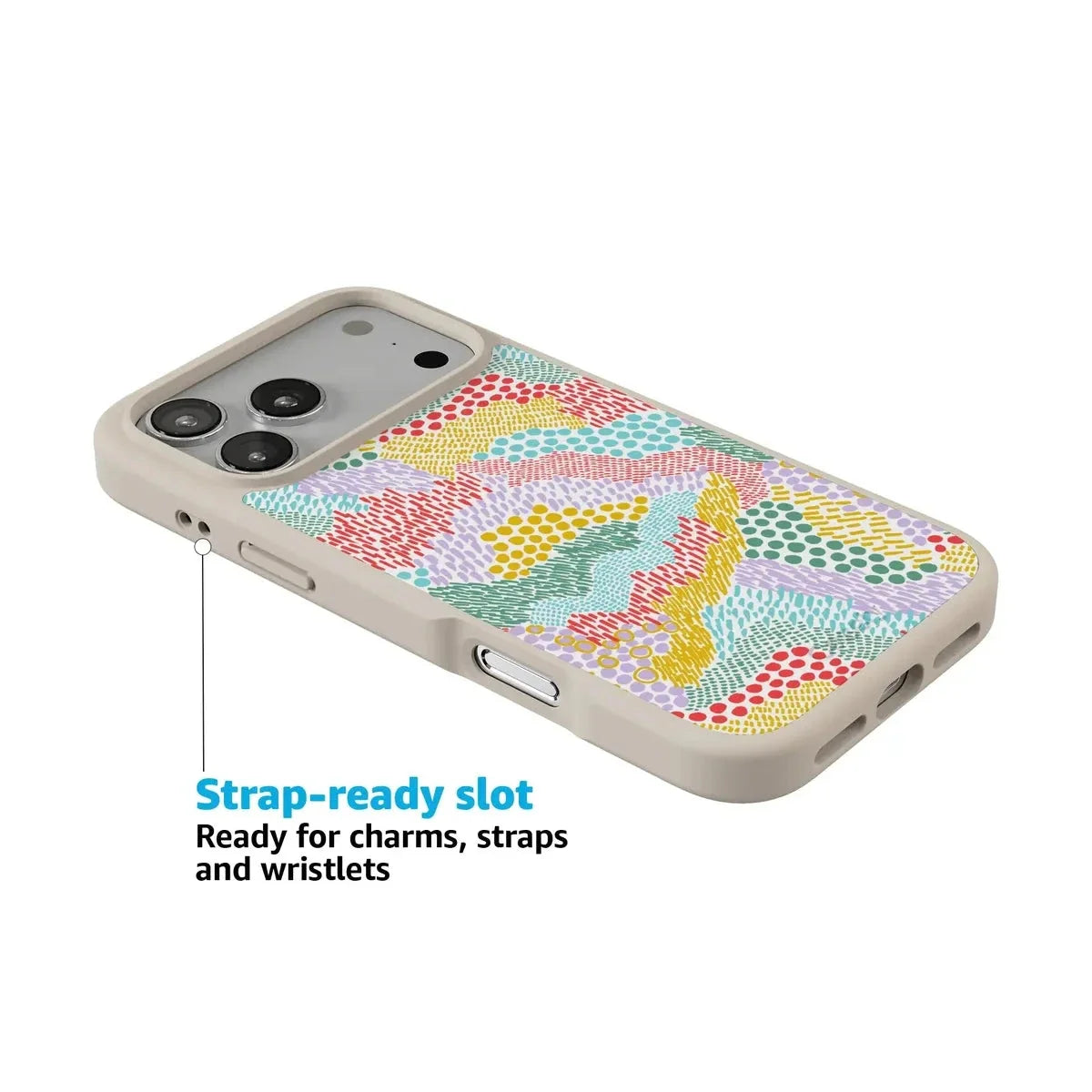 Color Me Happy | Pattern Colorblock Case