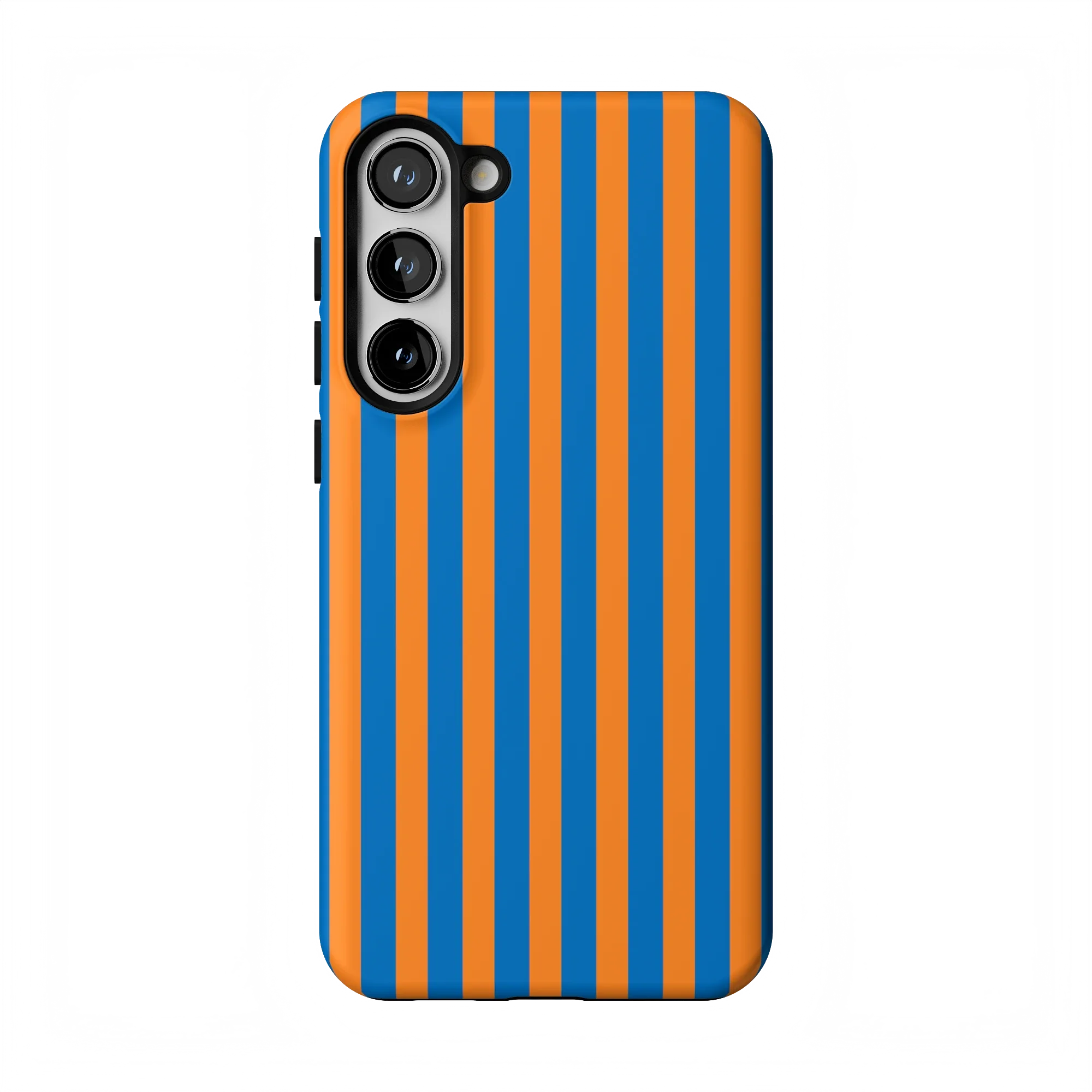 Go New York | Blue & Orange Stripes Case