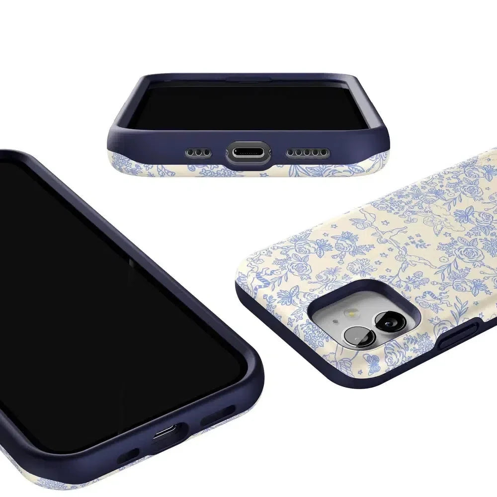 Cupid's Canvas | Periwinkle Floral Case