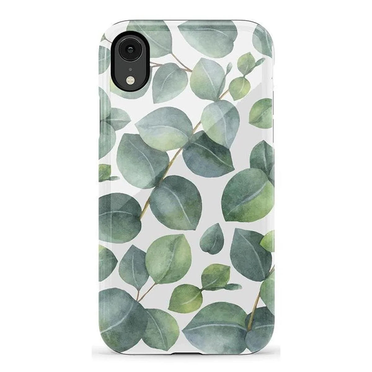 Leaf Me Alone | Green Floral Print Case