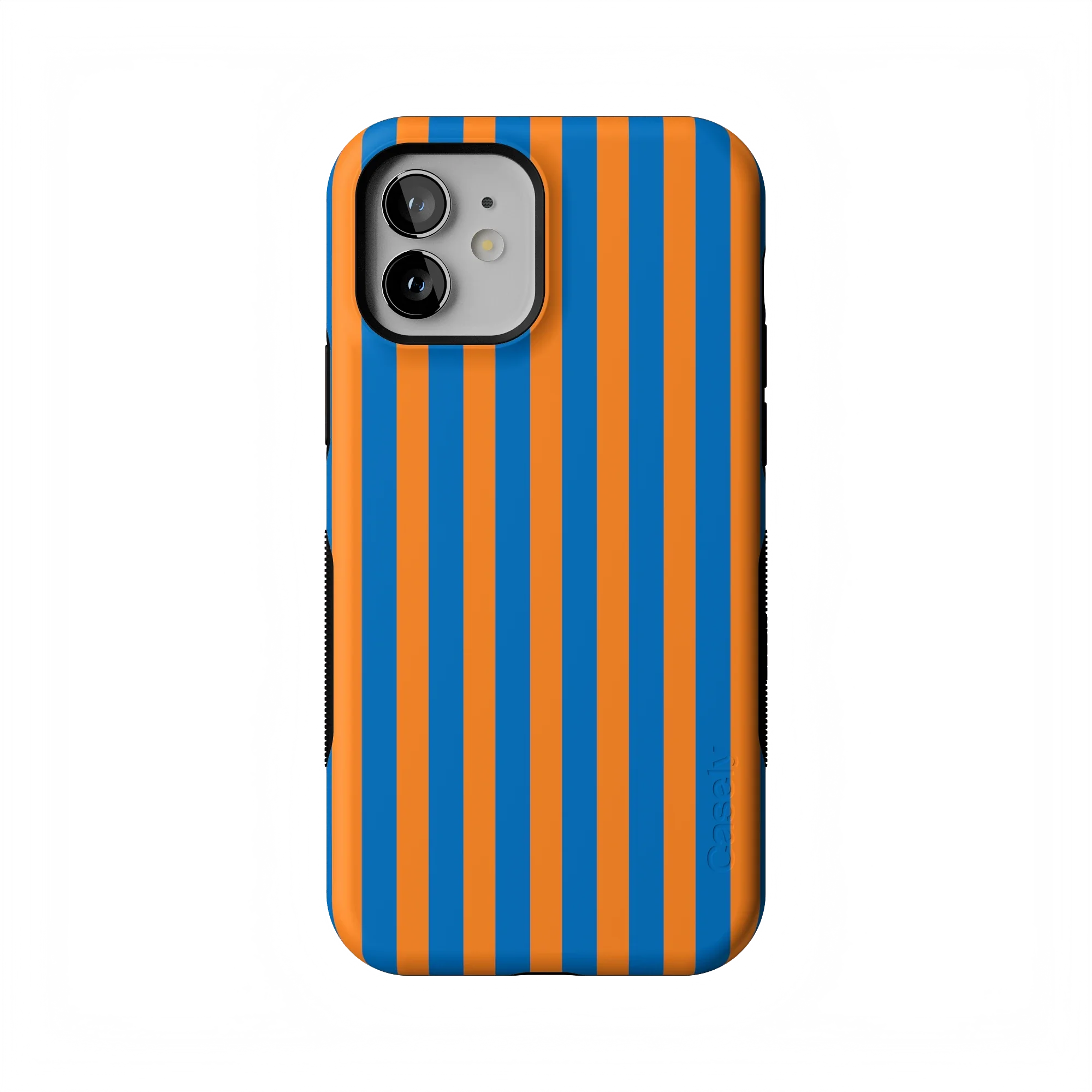 Go New York | Blue & Orange Stripes Case