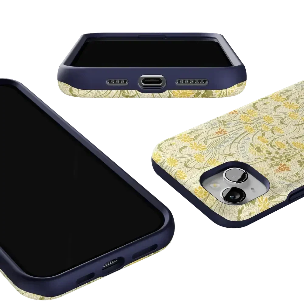 Boho Blooms | Golden Floral Case