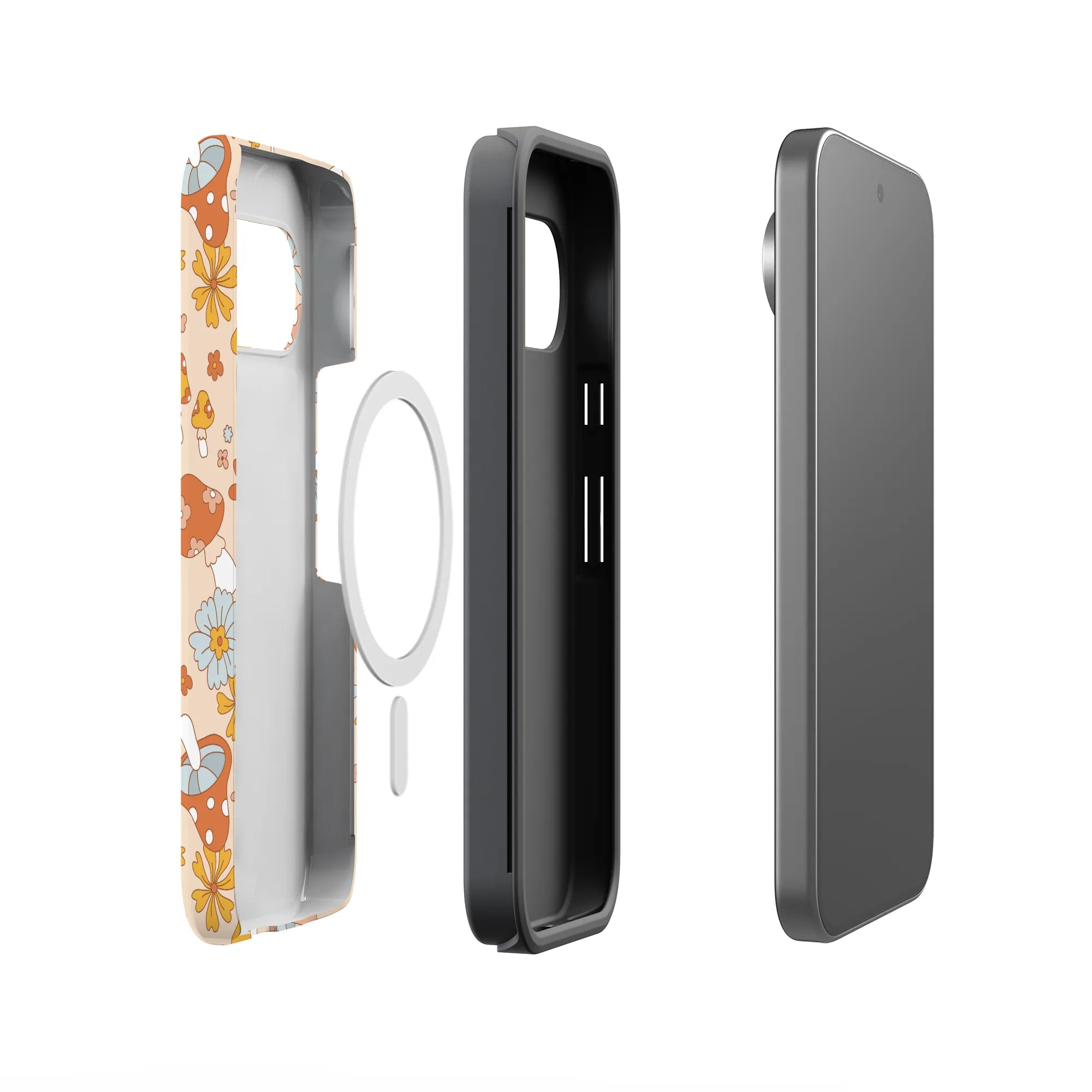 Mushroom Magic | Retro Floral Google Pixel Case