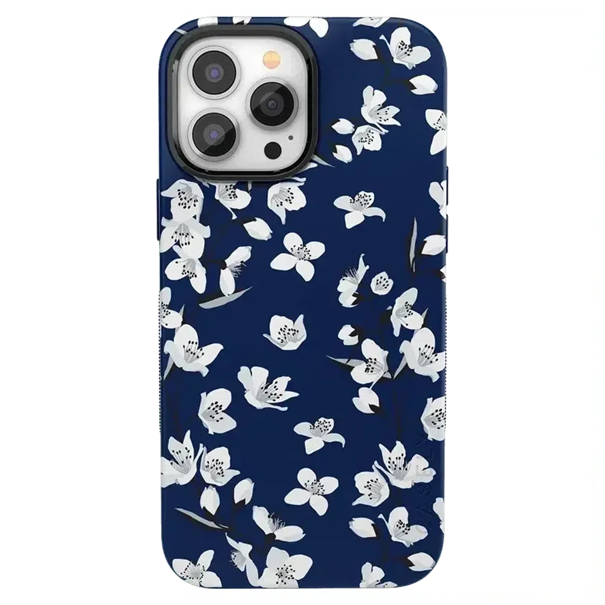 Floral Forest | Navy Cherry Blossom Floral Case