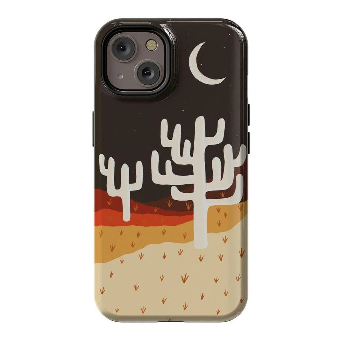 Desert Nights | Cactus Colorblock Case
