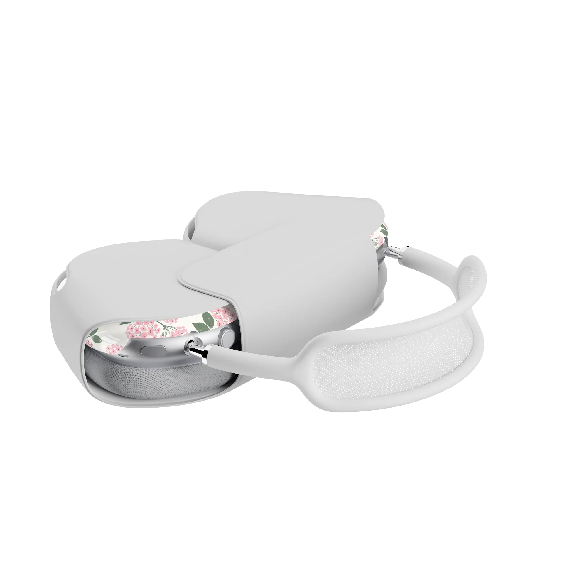 Nantucket Cottage | Pink Hydrangea AirPods Max Case