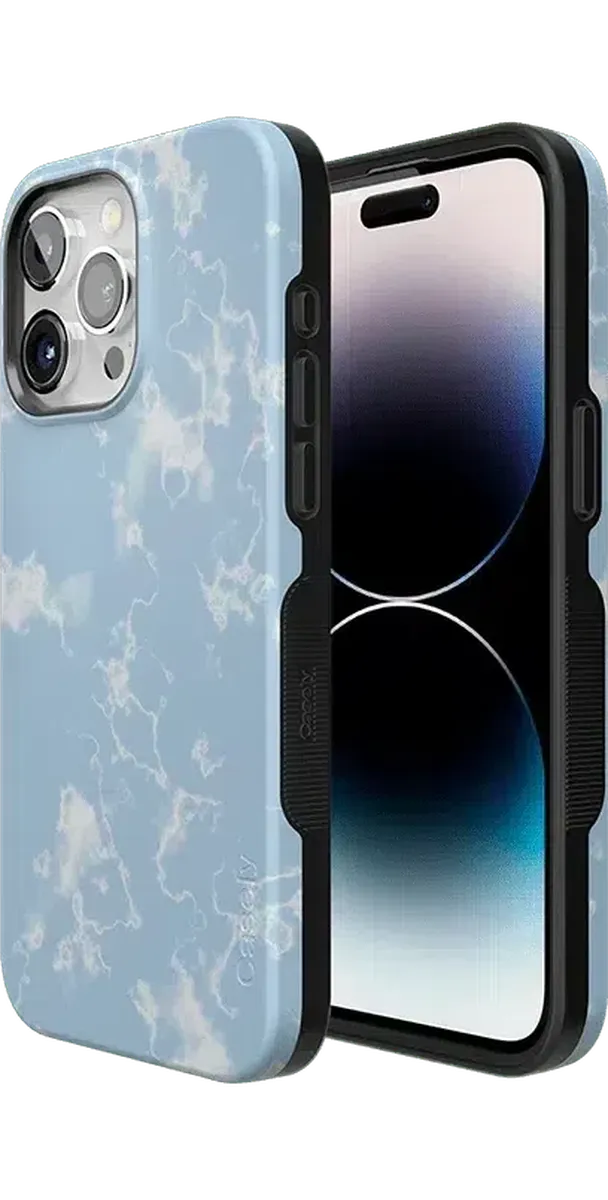 Light Blue Skies | Marble Clouds Case