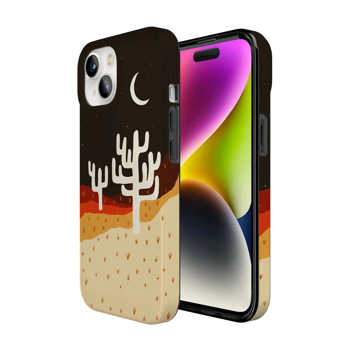 Desert Nights | Cactus Colorblock Case