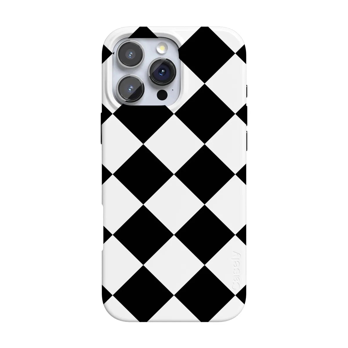 Black Checkerboard | High Contrast Design Case