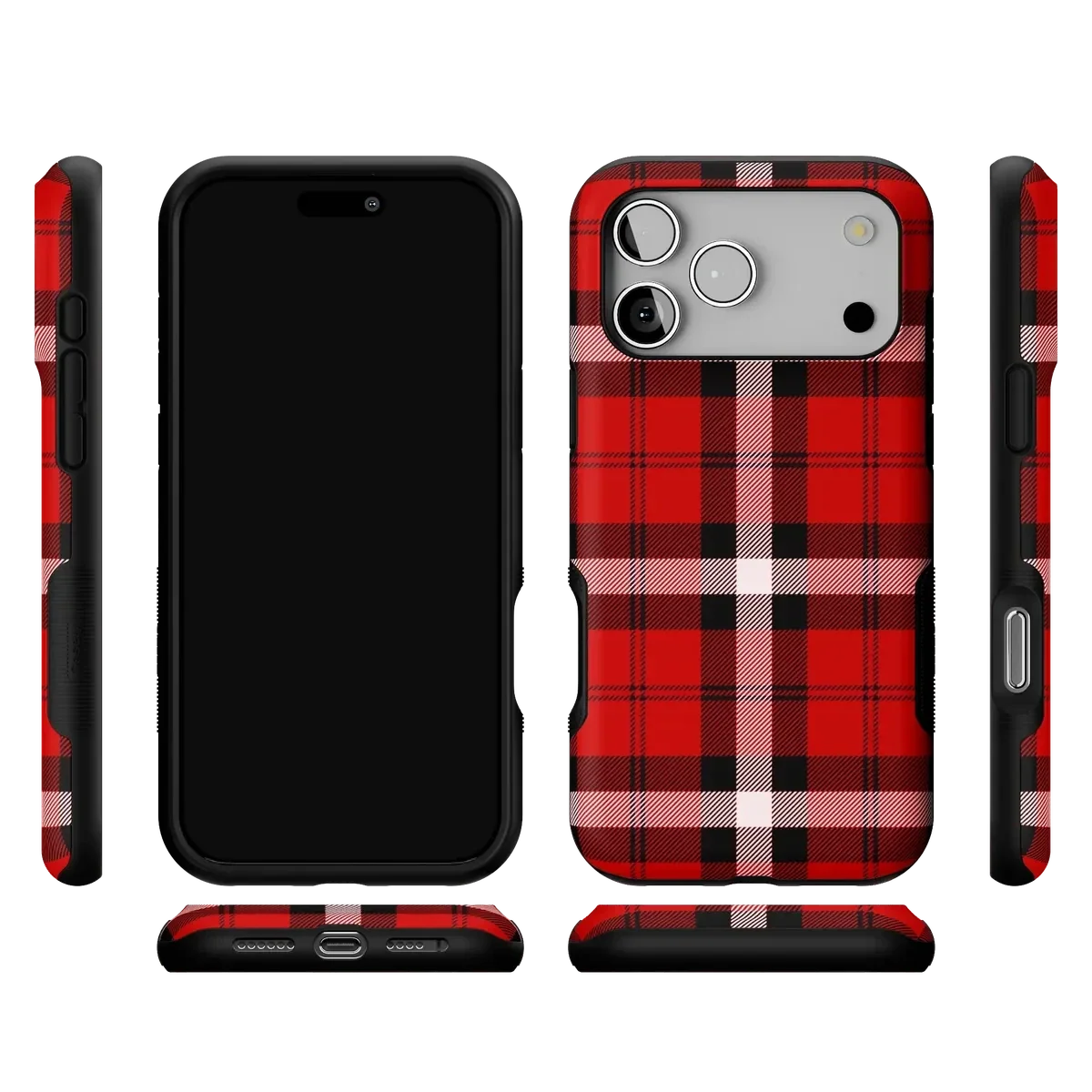 As if! | Red Plaid Case