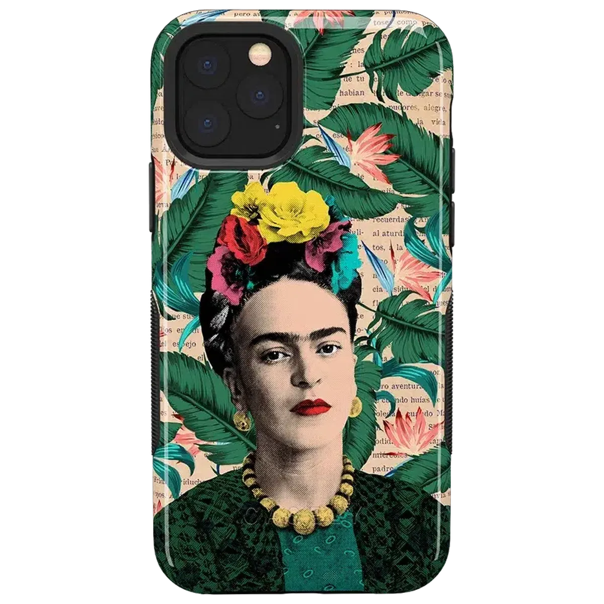 Find Your Muse | Frida Kahlo Portrait Floral Case