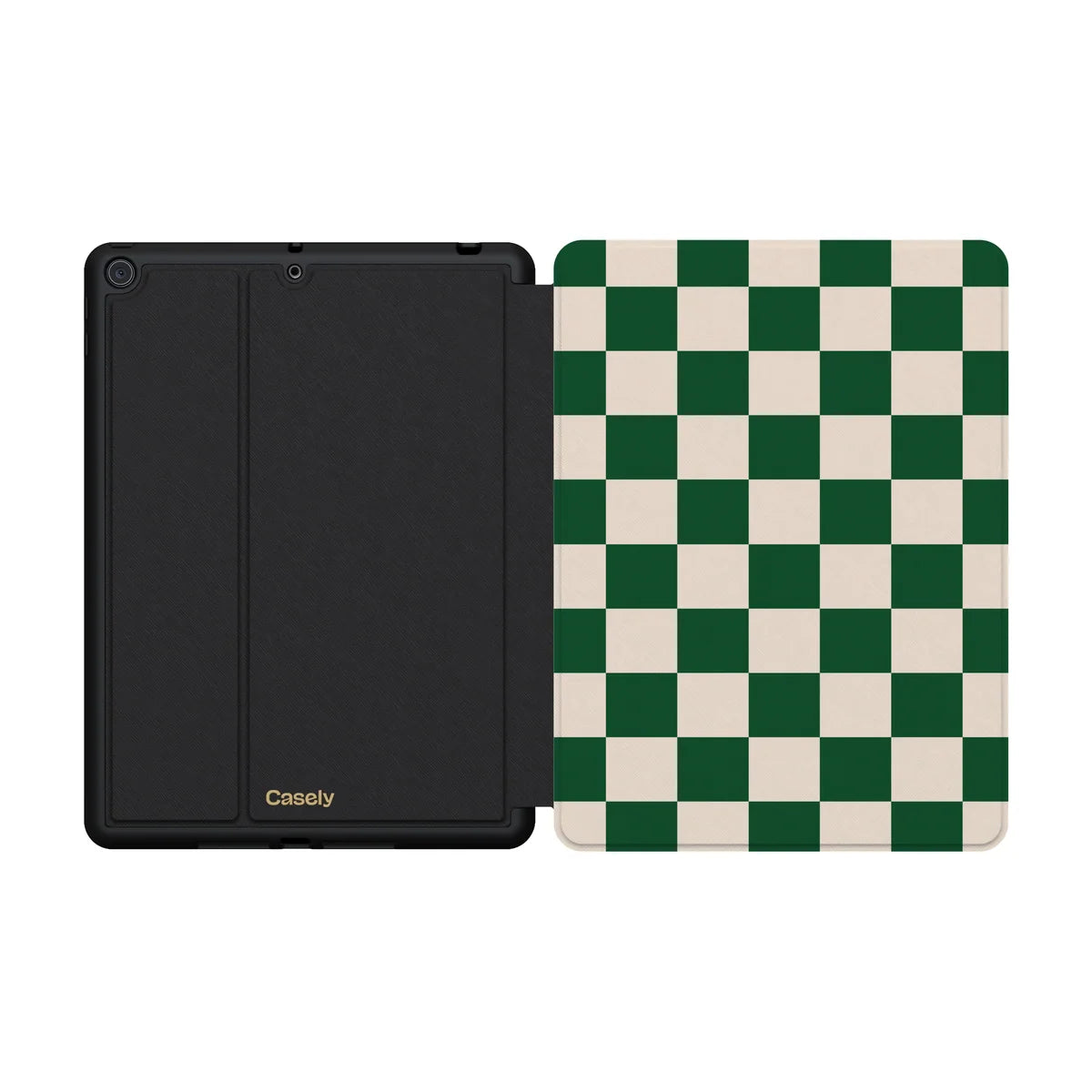 Fit Check | Green Checkerboard iPad Case