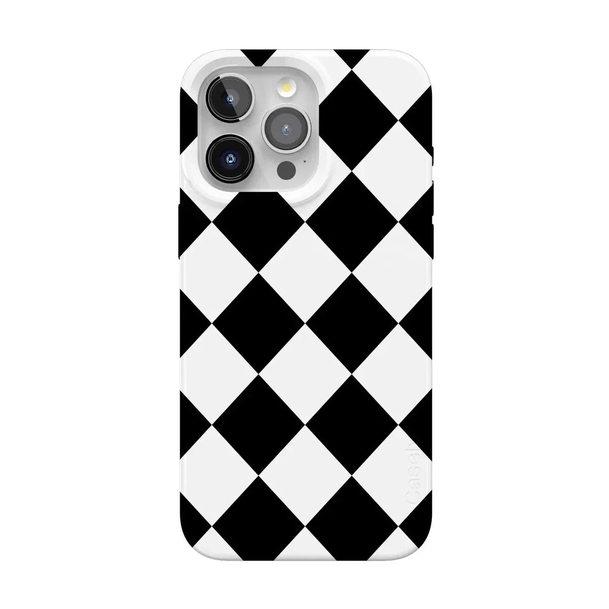 Black Checkerboard | High Contrast Design Case