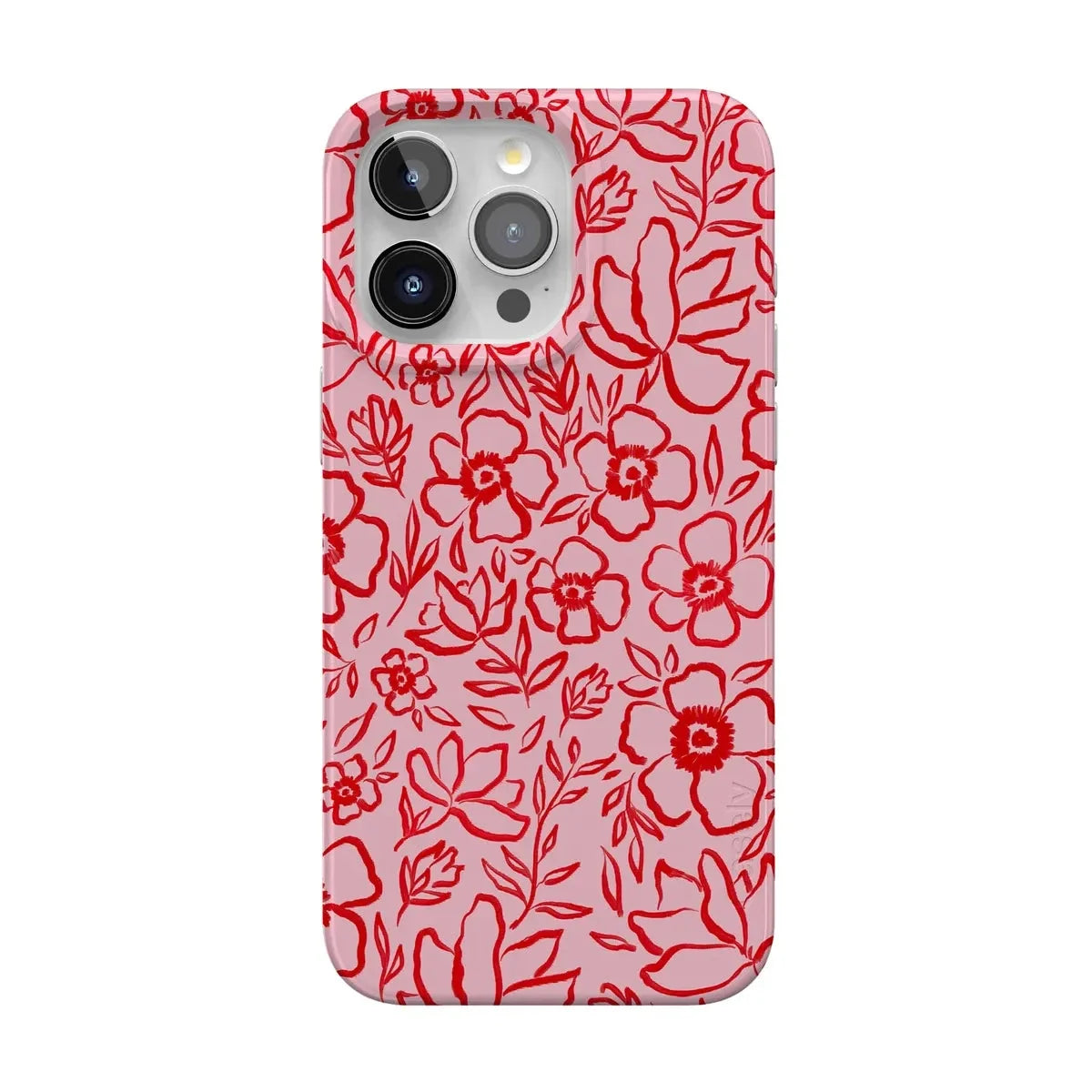 Blush Garden | Floral Doodle Case