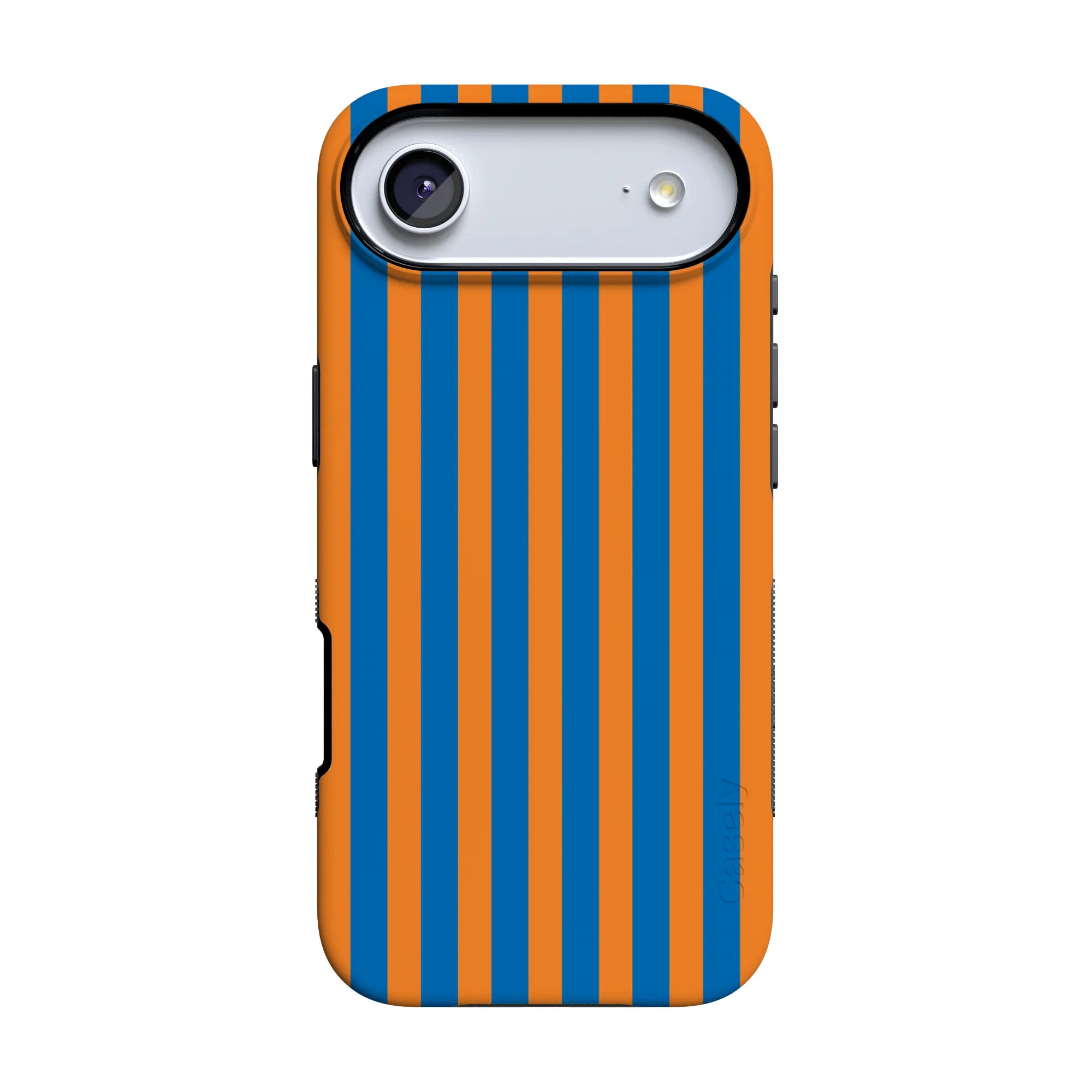 Go New York | Blue & Orange Stripes Case