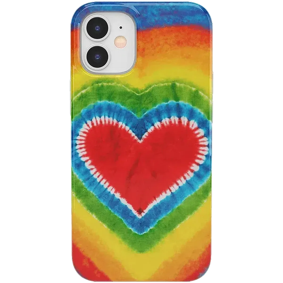 I Heart Tie Dye | Rainbow Heart Case