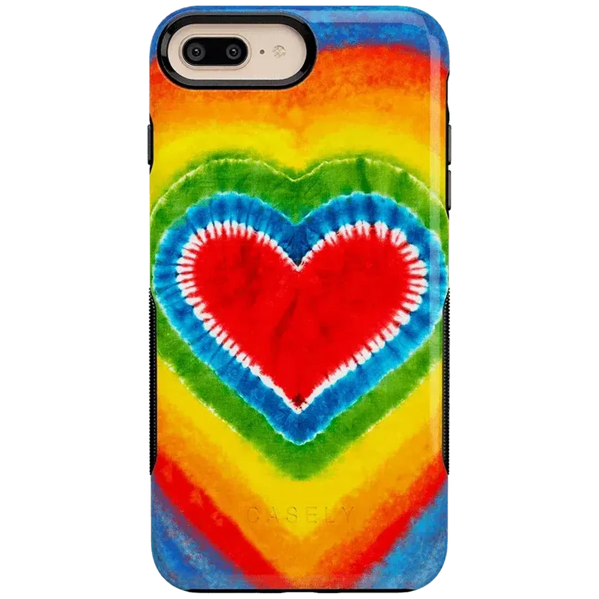 I Heart Tie Dye | Rainbow Heart Case