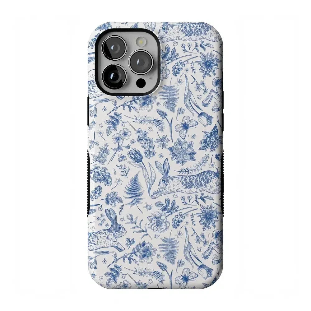 Hop & Bloom | Bunny Toile Case