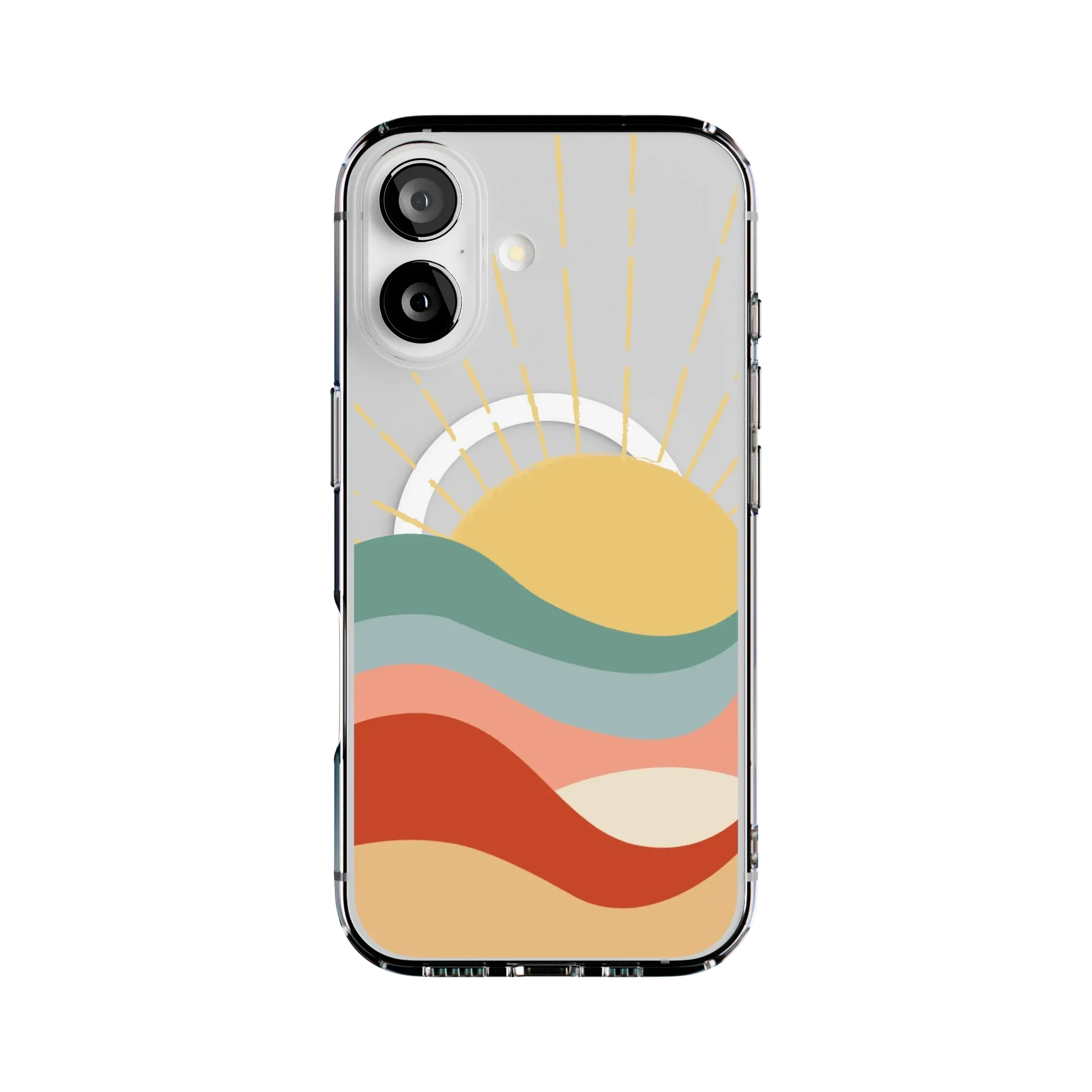 Here Comes the Sun | Colorblock Sunset Case