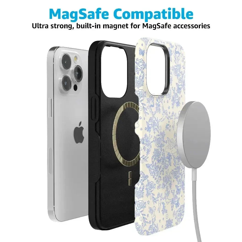 Cupid's Canvas | Periwinkle Floral Case